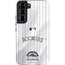 MLB Colorado Rockies Home Jersey Galaxy S22 Pro Case