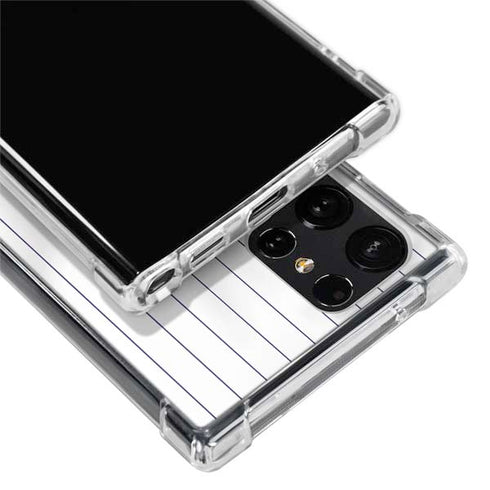 MLB Colorado Rockies Home Jersey Galaxy S22 Ultra Clear Case