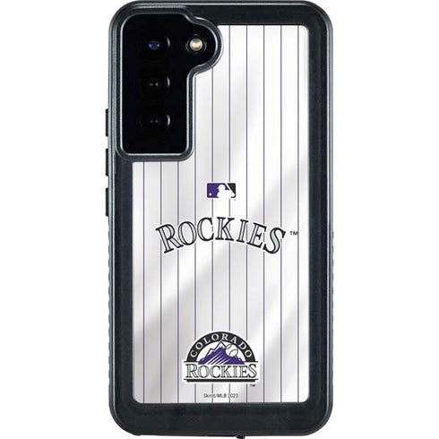 MLB Colorado Rockies Home Jersey Galaxy S23 Plus Waterproof Case