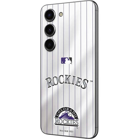 MLB Colorado Rockies Home Jersey Galaxy S23 Skin
