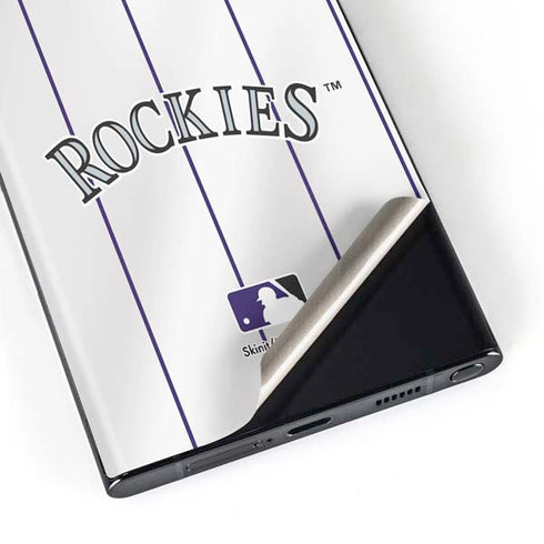 MLB Colorado Rockies Home Jersey Galaxy S23 Ultra Skin