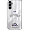 MLB Colorado Rockies Home Jersey Galaxy S24 Plus Clear Case