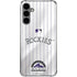 MLB Colorado Rockies Home Jersey Galaxy S24 Plus Clear Case