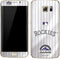 MLB Colorado Rockies Home Jersey Galaxy S7 Edge Skin