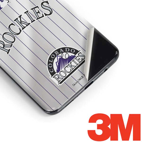 MLB Colorado Rockies Home Jersey Galaxy S9 Skin