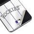 MLB Colorado Rockies Home Jersey Galaxy Z Flip5 5G Skin