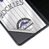 MLB Colorado Rockies Home Jersey Galaxy Z Fold4 5G Skin