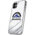 MLB Colorado Rockies Home Jersey iPhone 11 Clear Case