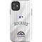MLB Colorado Rockies Home Jersey iPhone 11 Impact Case