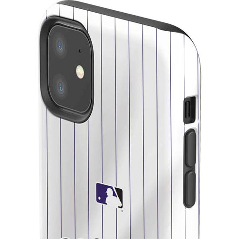 MLB Colorado Rockies Home Jersey iPhone 11 Impact Case
