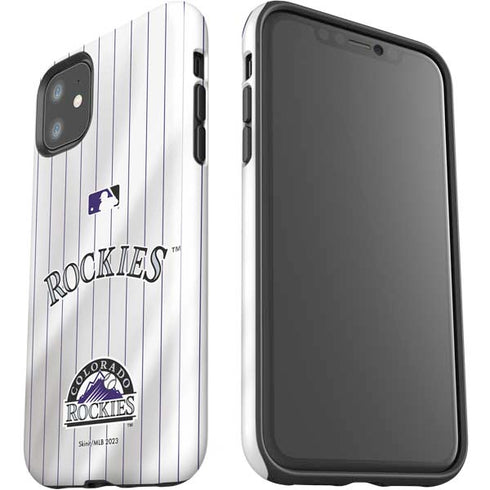 MLB Colorado Rockies Home Jersey iPhone 11 Impact Case