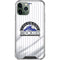 MLB Colorado Rockies Home Jersey iPhone 11 Pro Max Clear Case