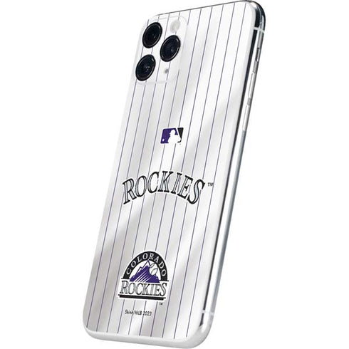 MLB Colorado Rockies Home Jersey iPhone 11 Pro Skin