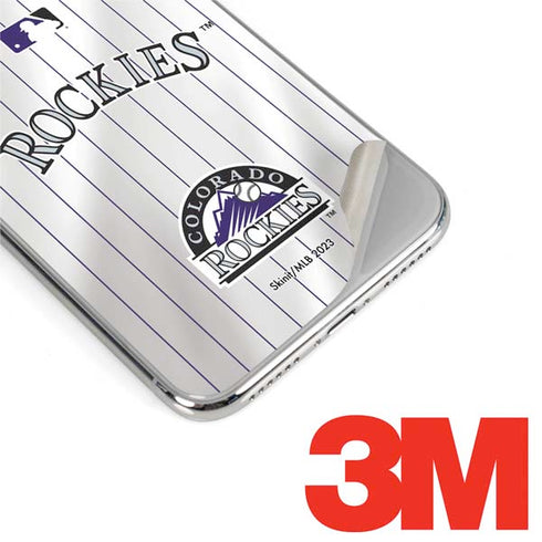 MLB Colorado Rockies Home Jersey iPhone 11 Pro Skin