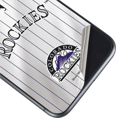 MLB Colorado Rockies Home Jersey iPhone 11 Skin
