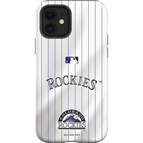 MLB Colorado Rockies Home Jersey iPhone 12 Impact Case