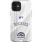 MLB Colorado Rockies Home Jersey iPhone 12 Impact Case