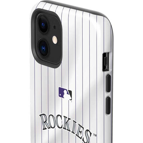 MLB Colorado Rockies Home Jersey iPhone 12 Mini Impact Case