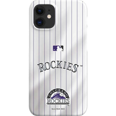 MLB Colorado Rockies Home Jersey iPhone 12 Mini Lite Case