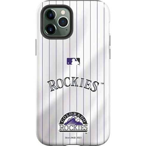 MLB Colorado Rockies Home Jersey iPhone 12 Pro Impact Case