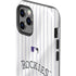 MLB Colorado Rockies Home Jersey iPhone 12 Pro Impact Case
