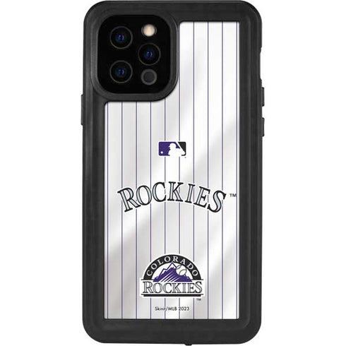 MLB Colorado Rockies Home Jersey iPhone 12 Pro Waterproof Case