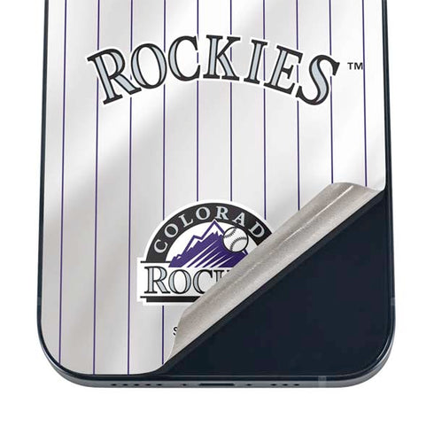 MLB Colorado Rockies Home Jersey iPhone 12 Skin
