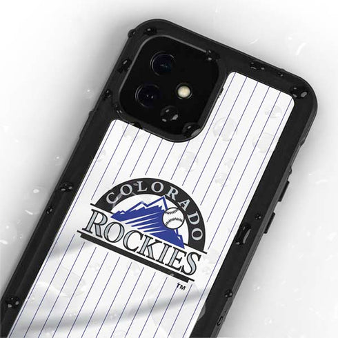MLB Colorado Rockies Home Jersey iPhone 12 Waterproof Case