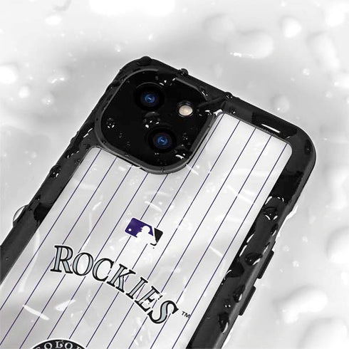 MLB Colorado Rockies Home Jersey iPhone 13 Mini Waterproof Case