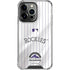 MLB Colorado Rockies Home Jersey iPhone 13 Pro Clear Case
