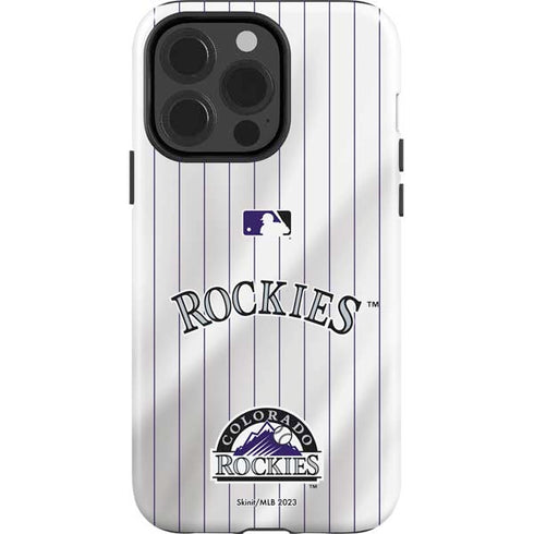 MLB Colorado Rockies Home Jersey iPhone 13 Pro Impact Case