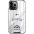 MLB Colorado Rockies Home Jersey iPhone 13 Pro Max Clear Case
