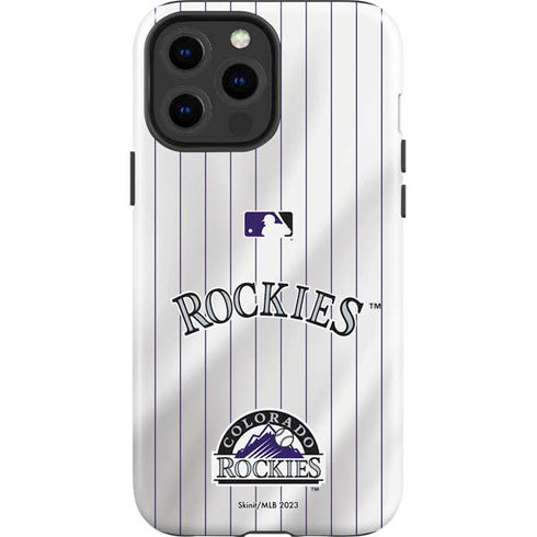 MLB Colorado Rockies Home Jersey iPhone 13 Pro Max Impact Case