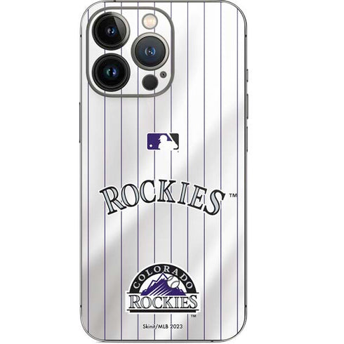 MLB Colorado Rockies Home Jersey iPhone 13 Pro Skin