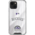 MLB Colorado Rockies Home Jersey iPhone 15 Plus Clear Case