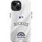 MLB Colorado Rockies Home Jersey iPhone 14 Plus Impact Case