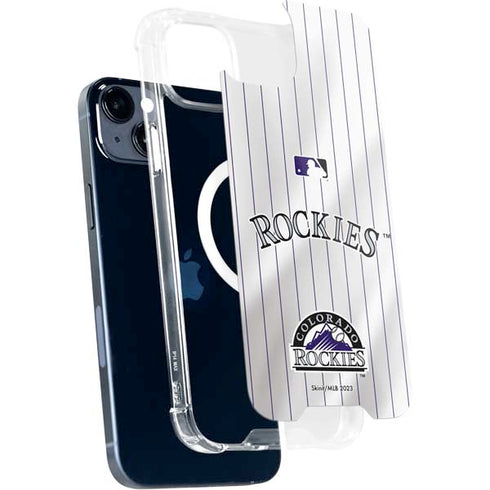 MLB Colorado Rockies Home Jersey iPhone 14 Plus MagSafe Case