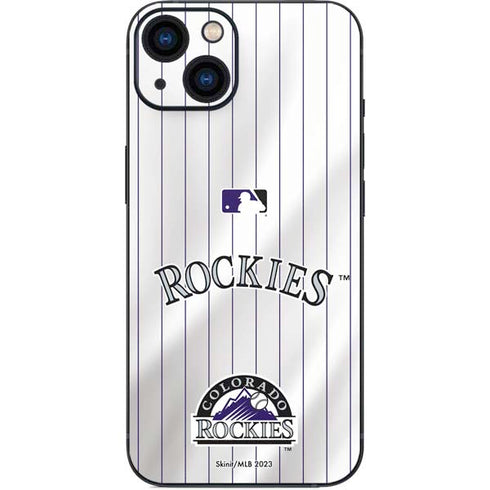 MLB Colorado Rockies Home Jersey iPhone 14 Plus Skin