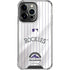 MLB Colorado Rockies Home Jersey iPhone 14 Pro Clear Case