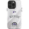 MLB Colorado Rockies Home Jersey iPhone 14 Pro Impact Case