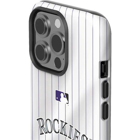 MLB Colorado Rockies Home Jersey iPhone 15 Pro Impact Case