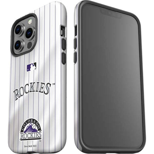 MLB Colorado Rockies Home Jersey iPhone 14 Pro Impact Case