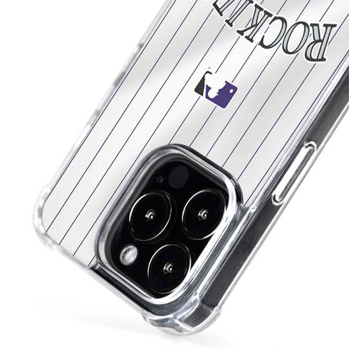 MLB Colorado Rockies Home Jersey iPhone 15 Pro MagSafe Case
