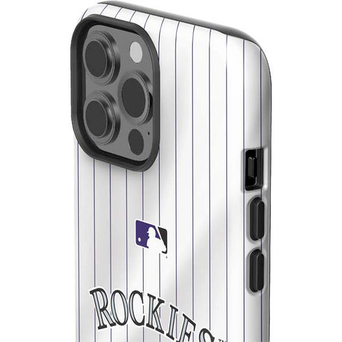 MLB Colorado Rockies Home Jersey iPhone 15 Pro Max Impact Case