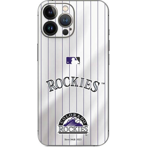 MLB Colorado Rockies Home Jersey iPhone 14 Pro Max Skin