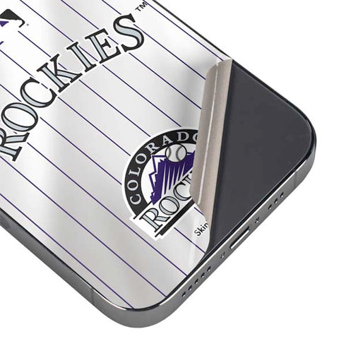 MLB Colorado Rockies Home Jersey iPhone 14 Pro Max Skin
