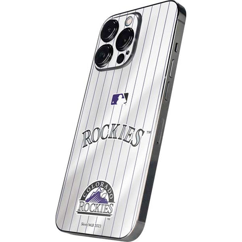 MLB Colorado Rockies Home Jersey iPhone 14 Pro Skin