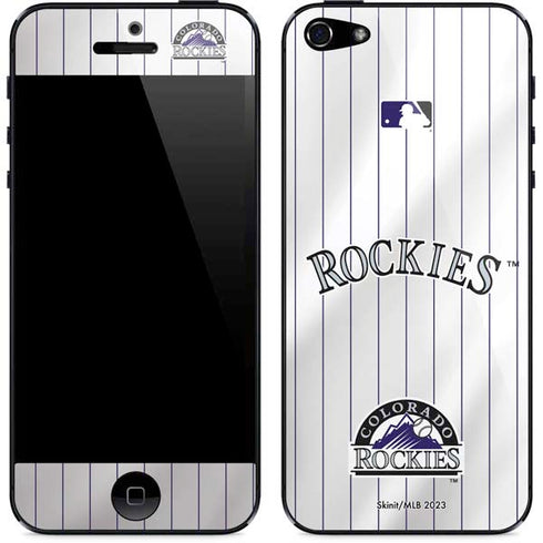 MLB Colorado Rockies Home Jersey iPhone 5/5s/5SE Skin
