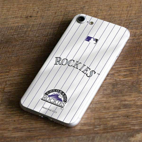 MLB Colorado Rockies Home Jersey iPhone 7 Skin
