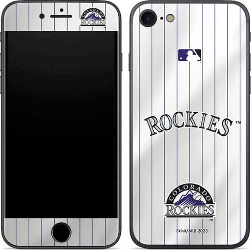 MLB Colorado Rockies Home Jersey iPhone 8 Skin